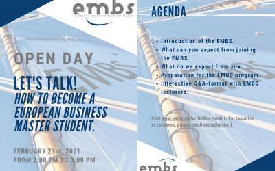 EMBS Open Day